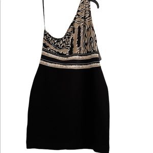 BCNGMAXAZIRA ONE SHOULDER DRESS